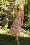 Raina Floral Midi Dress FINAL SALE