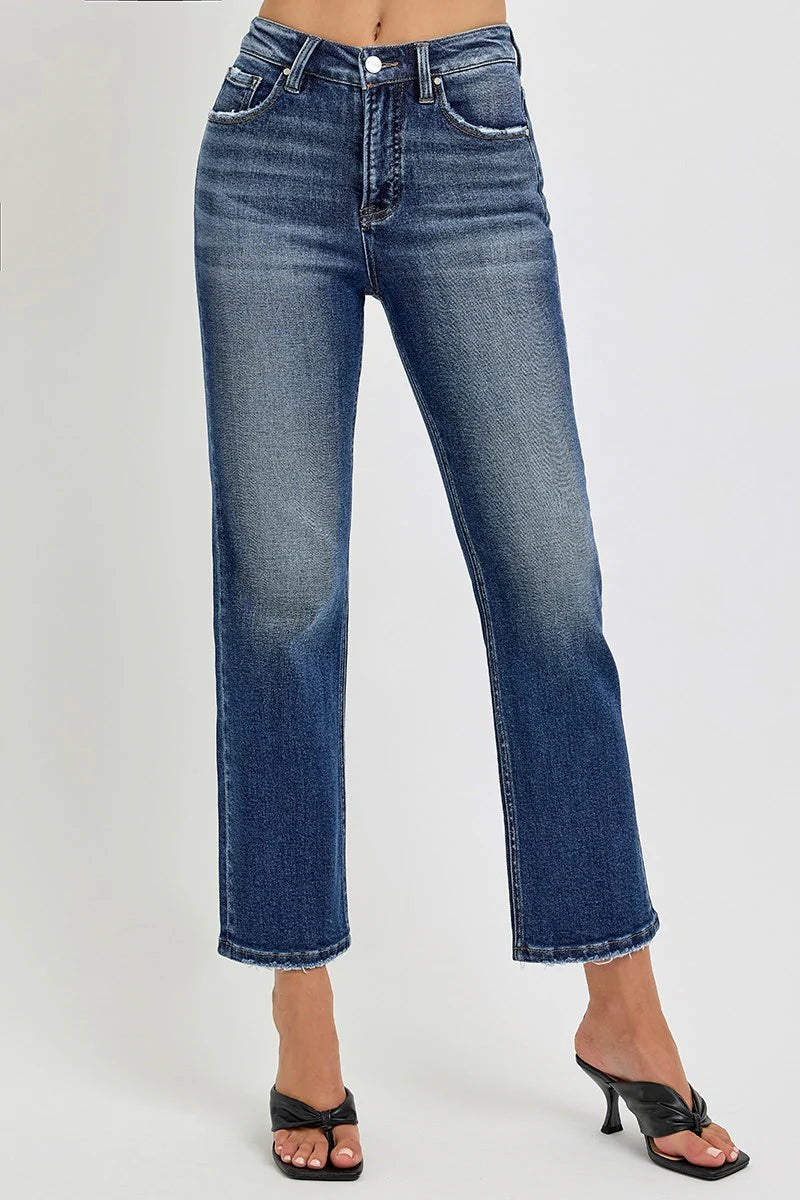 Heidi High Rise Crop Jeans