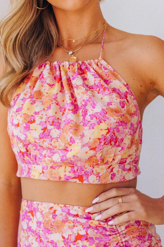 Val Ruched Mini Skirt