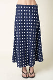 Marisa Polka Dot Maxi Skirt