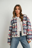 Cora Fleece Long Sleeve Jacket