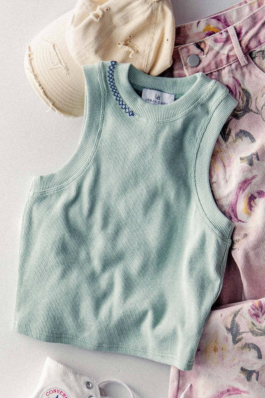 Lana Stitch Detail Tank
