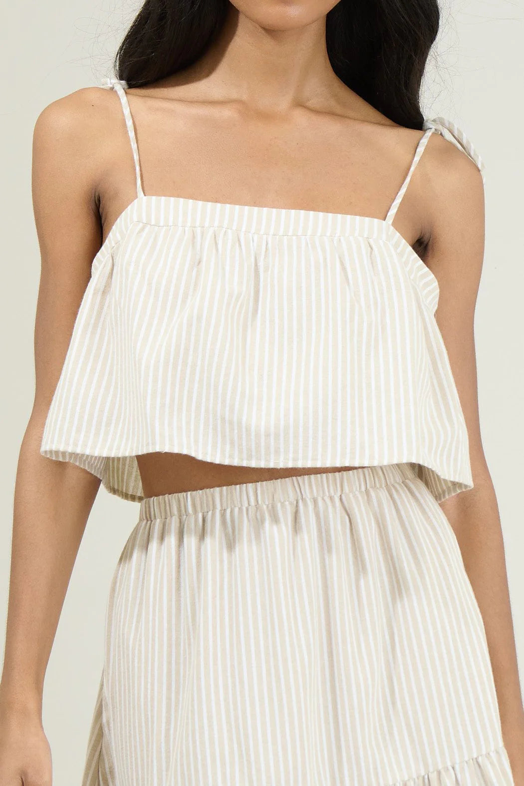 Everlanes Striped Crop Top