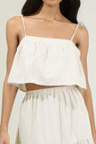 Everlanes Striped Crop Top