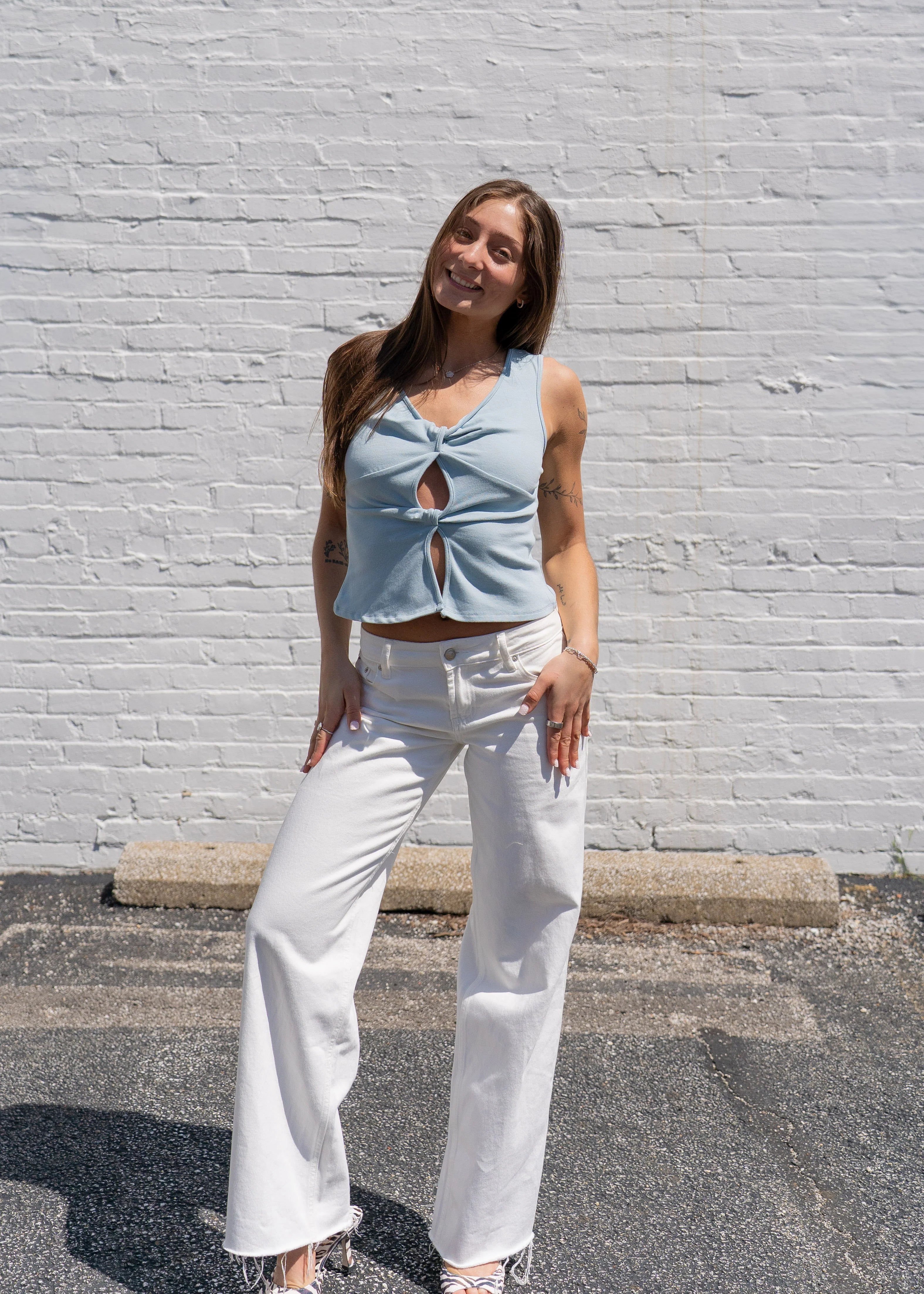 Sierra Knit Twist Top