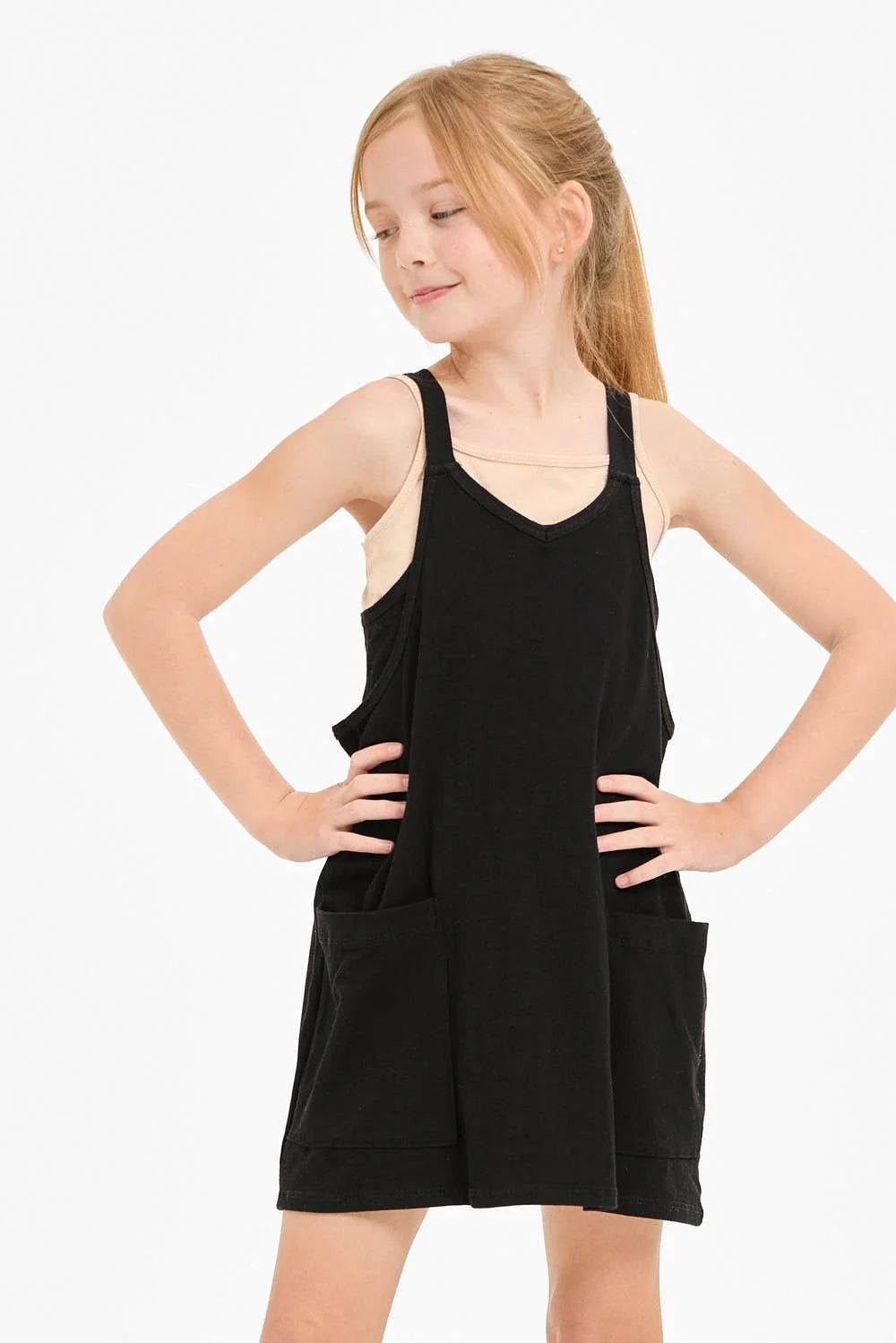 Sia Tank Dress with Built In Romper Lining