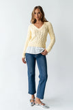 Amanda Straight Leg Jeans in Medium Wash