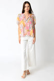 Ariella Floral Blouse