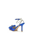 Pointed Toe Heels with Ribbon Bow