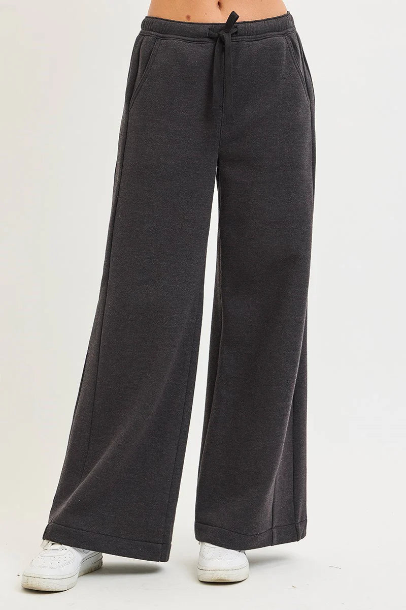 Sunday Wide Leg Sweatpants