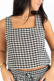 Giselle Gingham Top