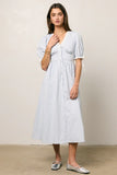 Romy Lace Trim Midi Dress FINAL SALE