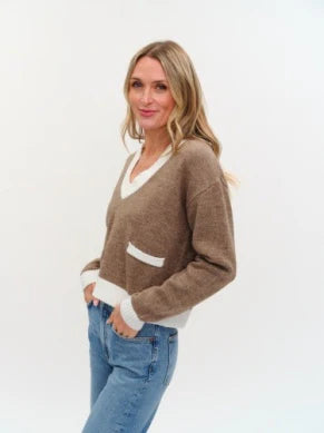 Libby V Neck Sweater