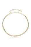Dainty Crystal Strands Choker