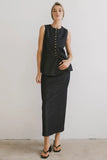 Miriam Denim Maxi Skirt FINAL SALE
