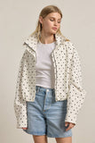 Alessia Polka Dot Pullover Jacket
