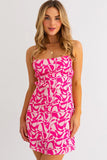 Clarissa Cowl Neck Tie Back Dress