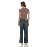 Low Rise Cross Jeans in Dark Wash