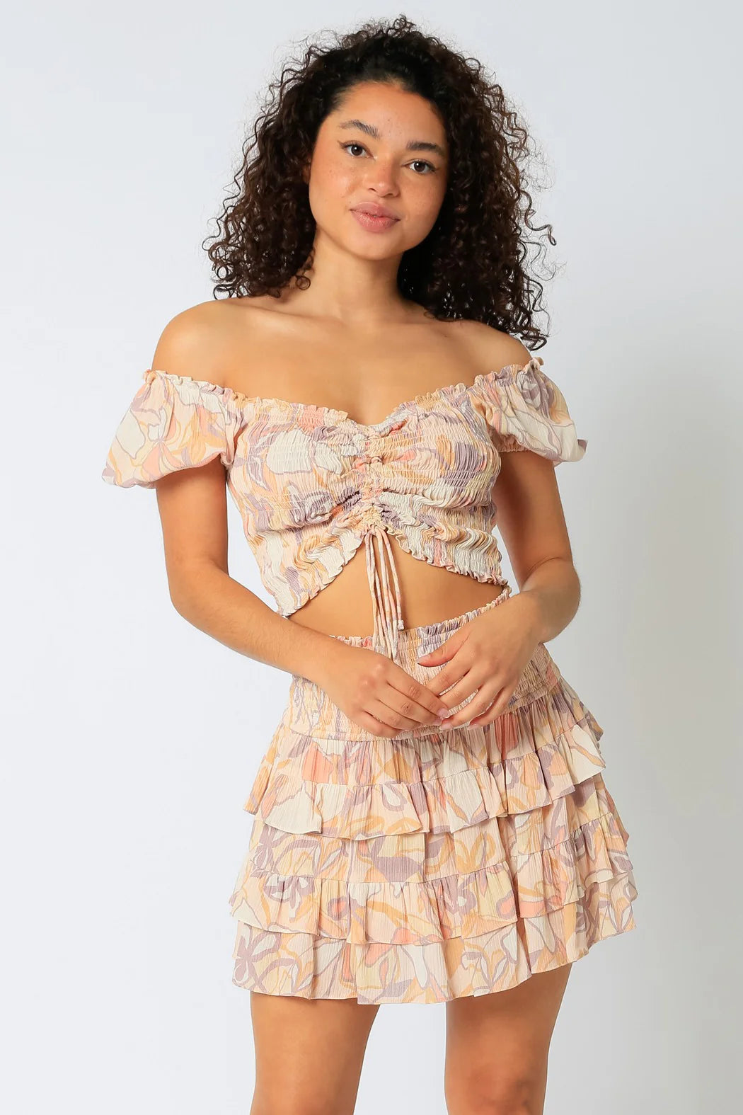 Stephanie Smocked Top