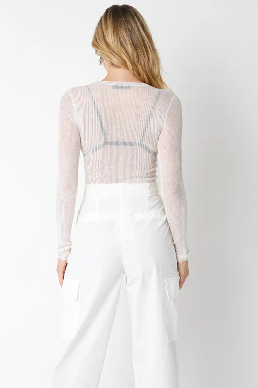 Alexis Sheer Top