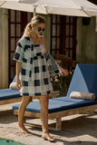 Alba Mini Dress in Navy FINAL SALE