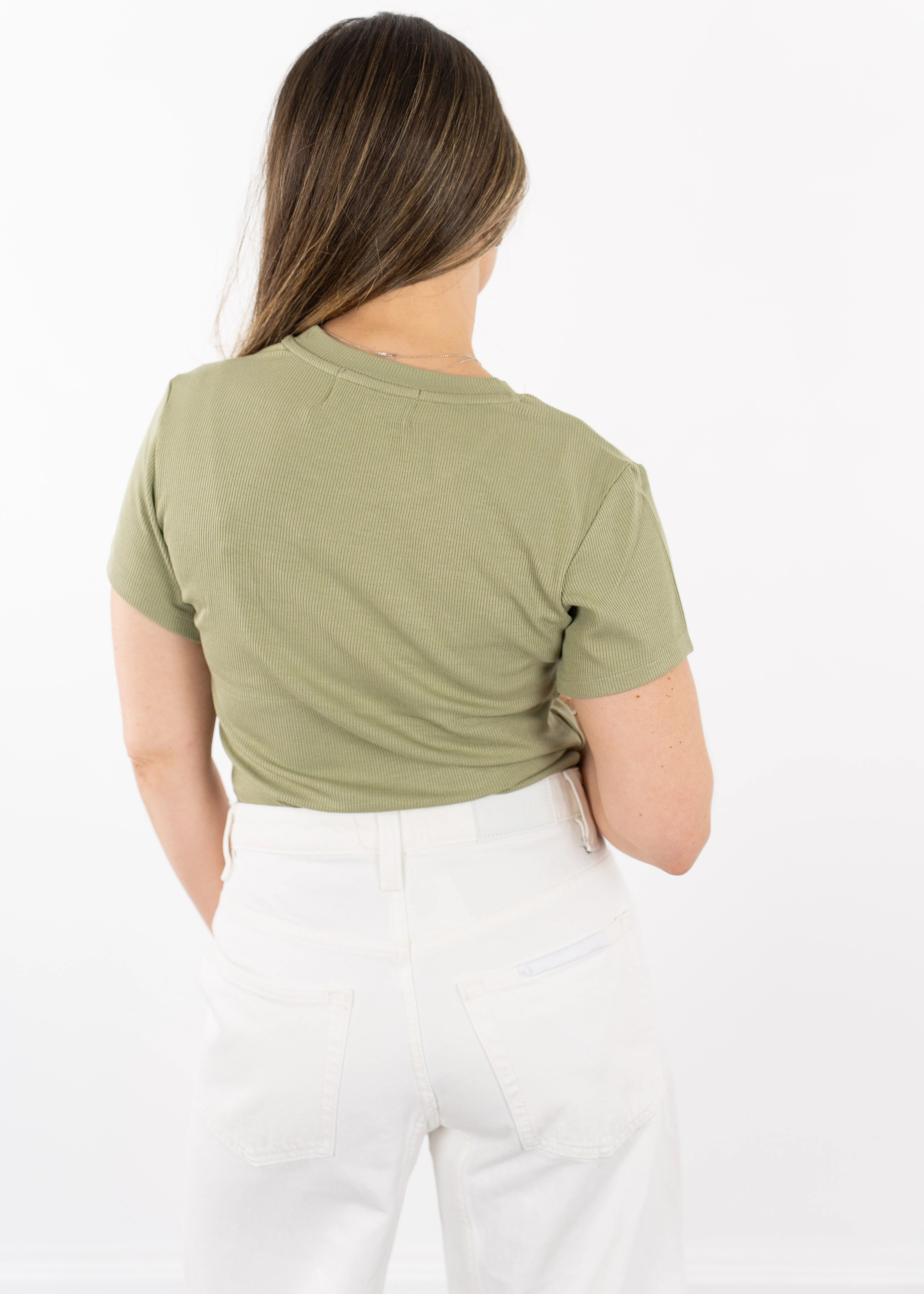 Luna Ribbed Tee