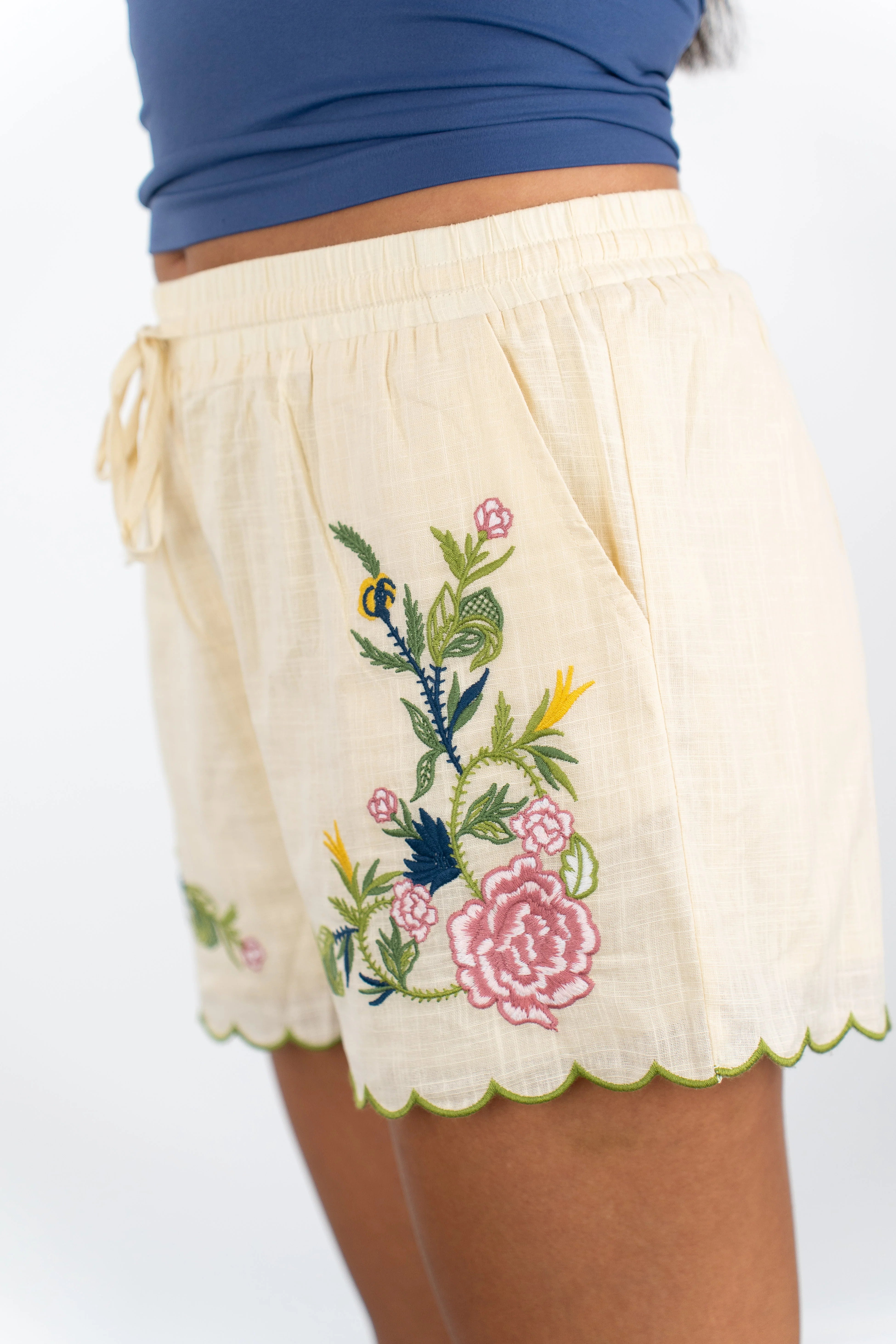 Monique Embroidered Short