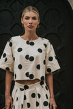 Jacklynn Polka Dot Blouse
