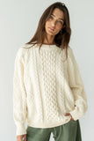 Toni Cable Knit Sweater FINAL SALE