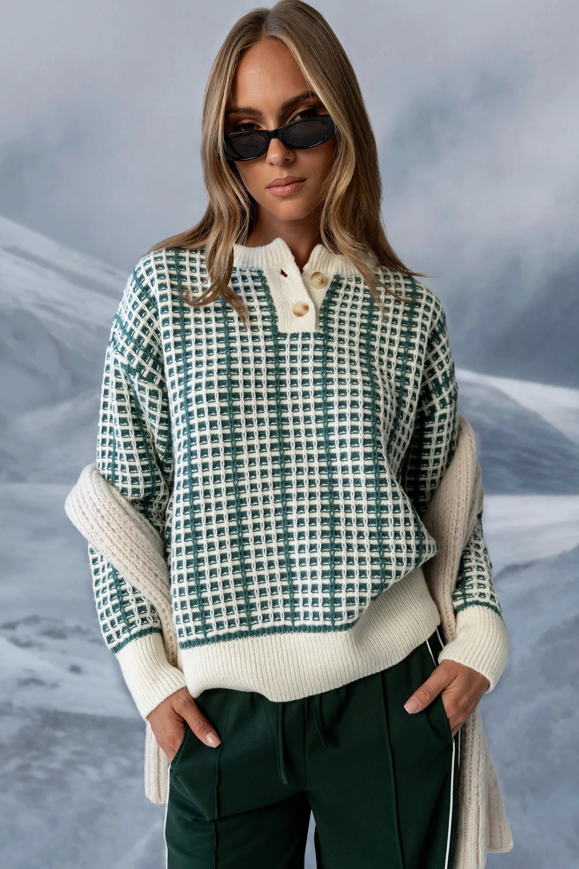 Camile Oversized Knit Sweater FINAL SALE