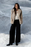 Salma Wide Leg Pants in Black
