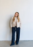 Just Looking Floral Cord Jacket