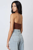 Wendy Ribbed Halter Top
