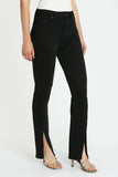 Teagan High Rise Vented Straight Jean