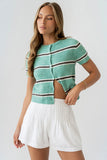 Kelley Striped Cardigan