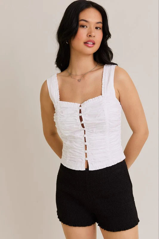 Rana Ruched Tank