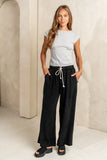 Nico Wide Leg Pants in Black FINAL SALE