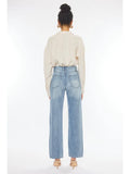 Candace Cross Front Straight Leg Jean
