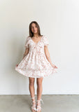 Liz Puff Sleeve Mini Dress