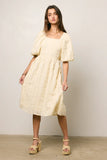 Gillie Textured Mini Dress FINAL SALE