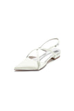 Simple Pointed Toe Ankle Straps Kitten Heels