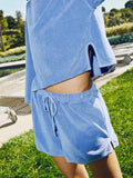 Fern Terry Cloth Short
