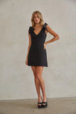 Audrey Bow Strap Mini Dress