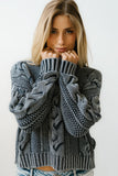 Josephine Knit Sweater in Navy FINAL SALE