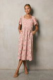 Mica Embroidered Midi Dress FINAL SALE