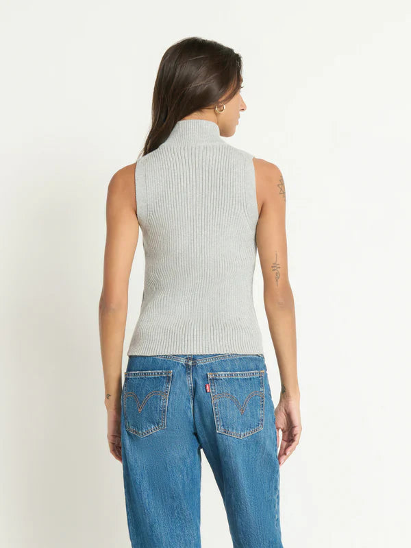 Nation Ira Sweater Vest Heather Grey