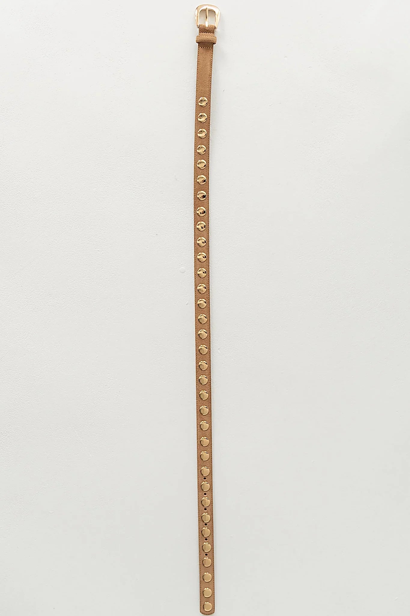 Lilah Studded Belt in Camel
