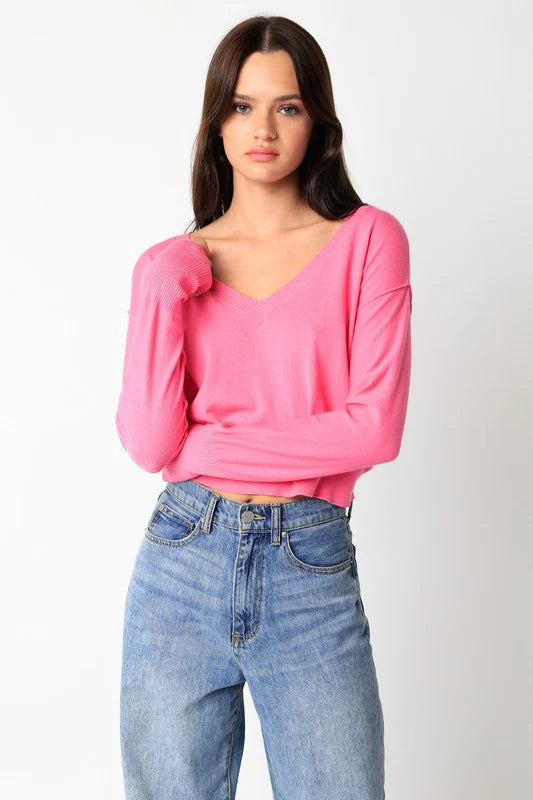 Loren V Neck Sweater