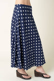 Marisa Polka Dot Maxi Skirt