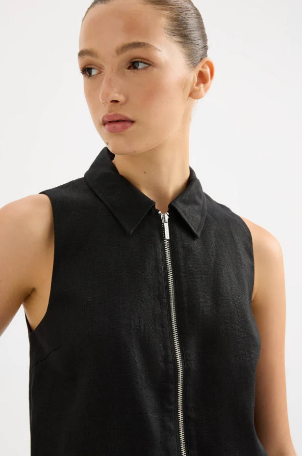 Dalia Linen Vest